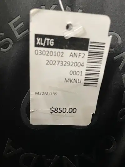 Brand new, bought the wrong size, not worn. Price is as listed. Pickup only