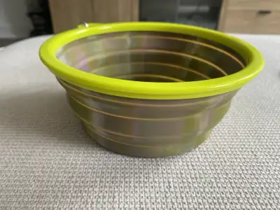NEW Foldable, portable pet bowl dog, cat °, View more