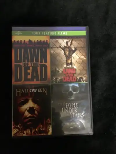 DVD 4 feature films dawns of the dead, land of the dead, plus, View more