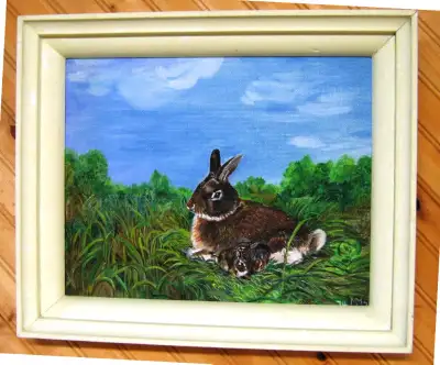 ESTATE SALE OF ORIGINAL OIL ON CANVAS PAINTING NATURE SCENES, View more