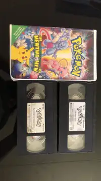 Pokémon VHS tapes