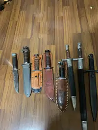 Up to sale my collection knifes .