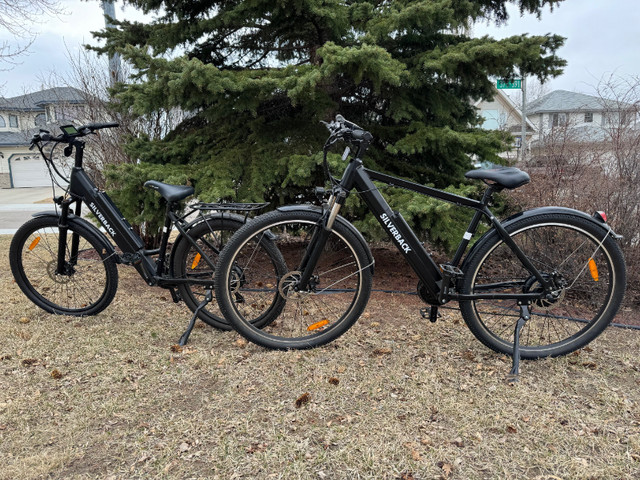 His & Her E-Bikes (sold separately or together) in Mountain in Strathcona County