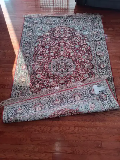 Silk hand knotted Rug 6x4 Qum Iran brand new, View more