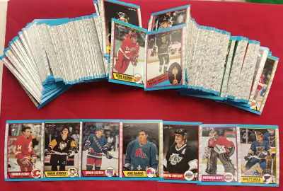 Half price! 1989-90 OPC near-set (309 of 330); nice, NM/mint, View more