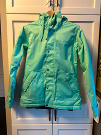 Women's Burton, Mint Green Snowboarding Jacket