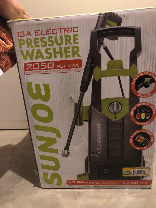 Sunjoe Pressure washer - Brand New  in General Electronics in Edmonton