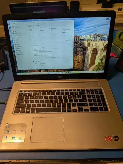 17" Dell Inspiron - Ryzen 5, SSD, 1TB HDD, New Battery , View more