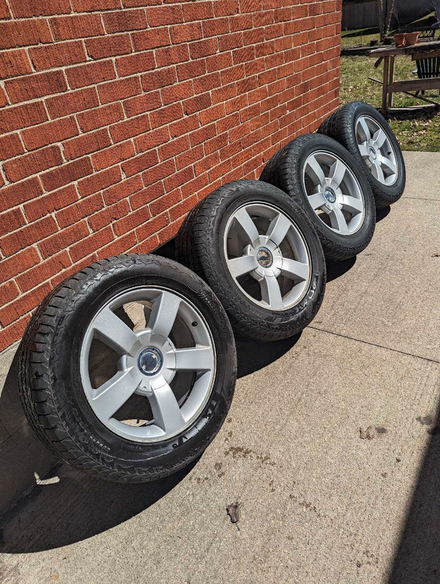 Silverado SS rims with Hankook Dynapro AT2 275/55/20 tires in Tires & Rims in Kitchener / Waterloo