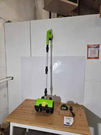 Electric Snow Shovel, 12" Snow Blower Cordless 21V 3000mAh Batte, View more