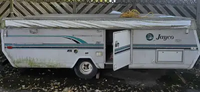 Jayco 1207 pop up tent ,everything original take it as is.
