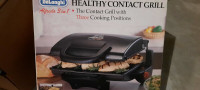 Delonghi Contact grill  with 3 cooking positions