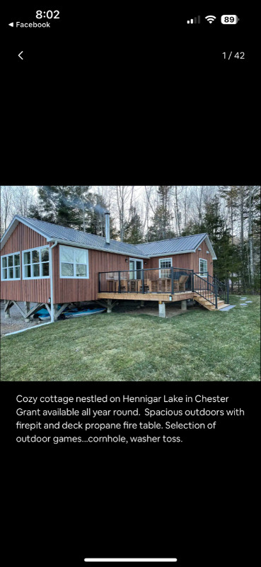Lakefront Cottage Rental - Chester in Short Term Rentals in City of Halifax - Image 2