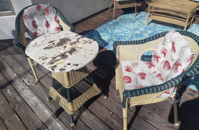 3 Piece Patio Furniture Set in Patio & Garden Furniture in Barrie - Image 3