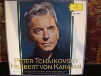 Peter Tchaikovsky Herbert Von Karajan 7 vinyl album box set