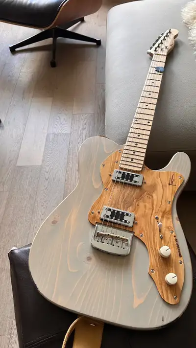 Custom Tele style guitar, View more