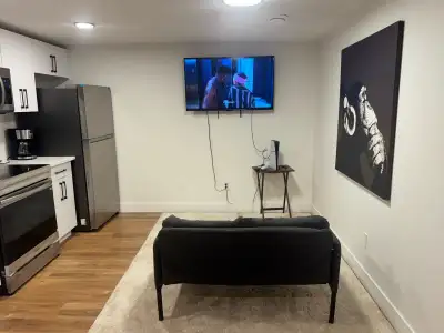 Located in uplands , west Edmonton. Close to west Edmonton mall, and Anthony henday. Separate entran...