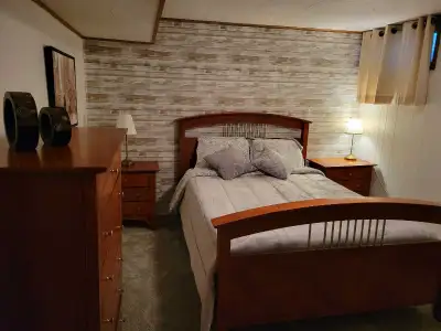 Furnished 2-Bedroom Basement Suite for Rent – West Edmonton All Utilities & Internet Included Lookin...