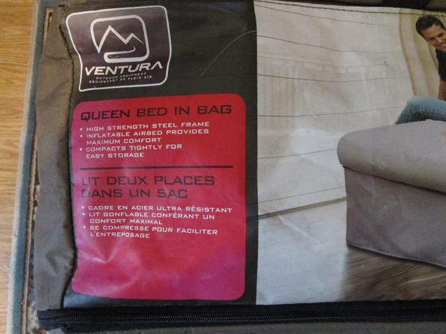 Ventura Delux Queen Size Bed in Bag - Complete in Bedding in Ottawa - Image 2