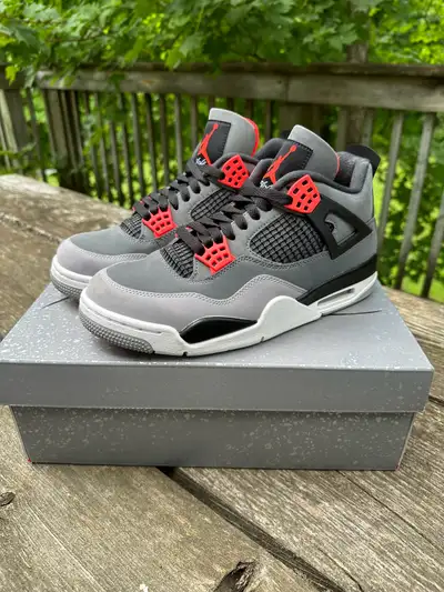 Jordan 4 Retro Infrared (2022) US 8.5 M, View more