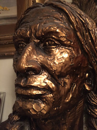 Native American Chief Bust 