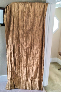 Brand New Rod Pocket Lined Curtains