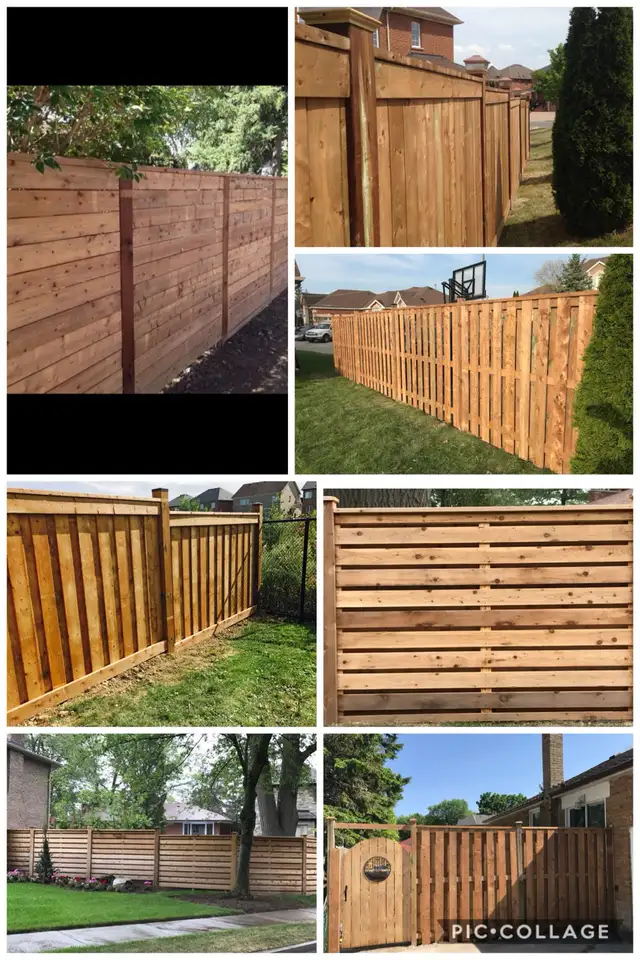 Fence and Deck Service New Fence OLD POST REPLACEMENT 63417618268673121
