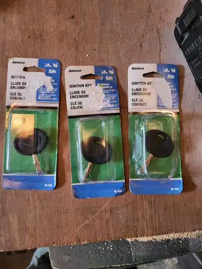 Arnold ignition keys. These universal keys fit most electric start engines. Model IK-100. The price...