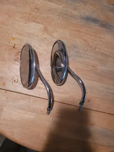 Chrome mirrors for Honda 1100 Shadow 2011 model