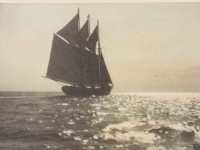 Rare original photograph by J E Knickle,  Dream Ship