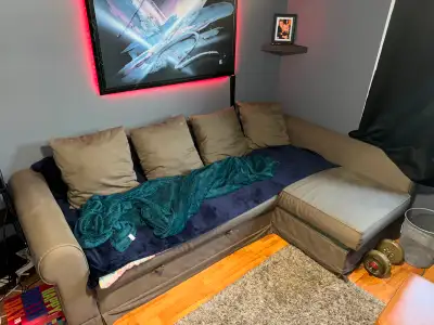 Used corner Sofa-bed!, View more