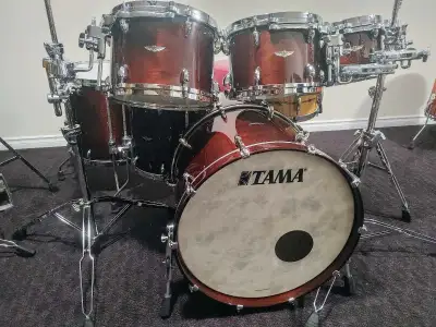 Tama Star, Walnut, 6 pc. Drum Kit. Mint. , View more