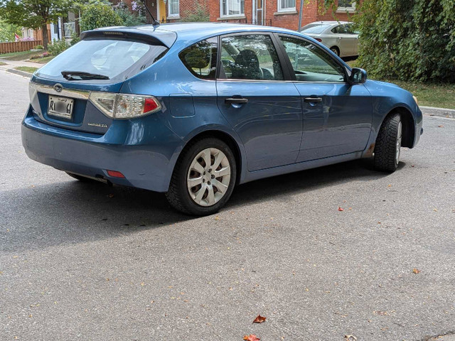 2008 Subaru Impreza 5MT AS IS  in Cars & Trucks in Kitchener / Waterloo - Image 3