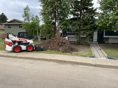 EDMONTON BOBCAT SERVICES BOBCAT-SKID STEER / EXCAVATOR/ DUMP TRUCKS Get the job done right the first...