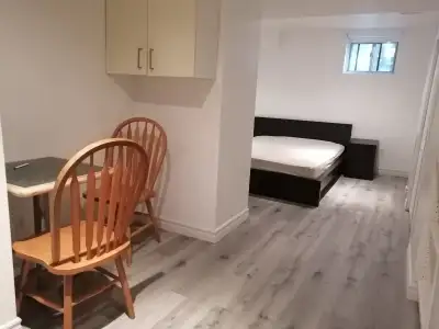 A nice bachelor basement unit for rent in Mississauga