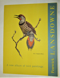 Vintage Set of 6 Bird Paintings(Printed) by Fenwick Lansdowne