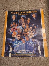 Maple Leaf Gardens 50th Anniversary Calendar 