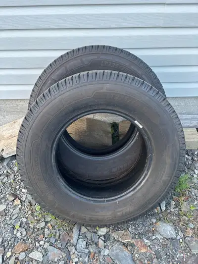 2 Michelin 225/75/16 Crossclimate tires asking $140