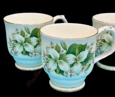 1975 Trillium pattern by Royal Albert England Bone China- made , View more