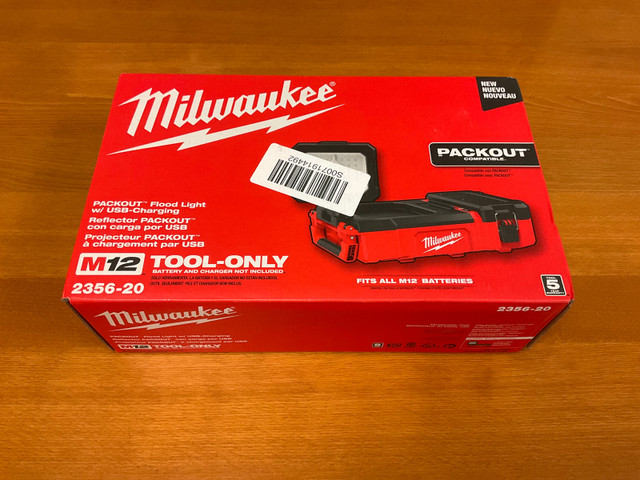 Milwaukee Packout M12 Floodlight / USB Charger in Power Tools in Oakville / Halton Region