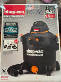 shop vac wet/dry brand new in the box never used 45.5 litres