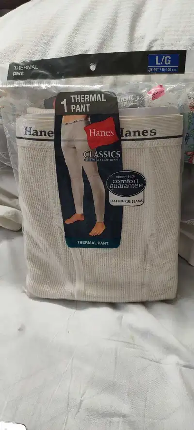 Hanes Thermal Pants, View more