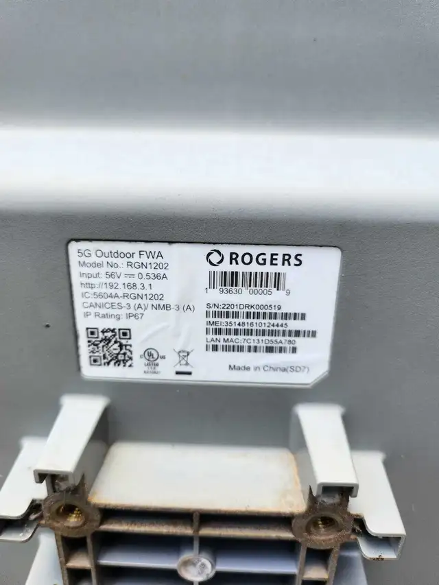 Rogers RGN1202 LTE antenna 5G in Networking in Cambridge - Image 4