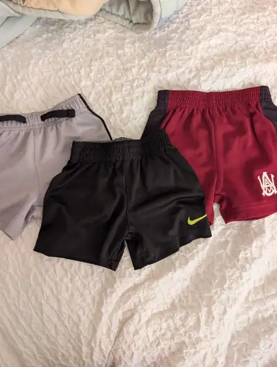 3 pairs of baby sports shorts - 6 months, View more