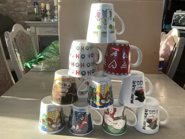 lôt de verre et de tasse  antique  in Kitchen & Dining Wares in Thetford Mines - Image 4