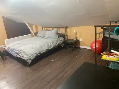 large Attic Bedroom