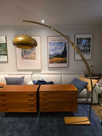 MCM vintage Arched Floor lamps, View more