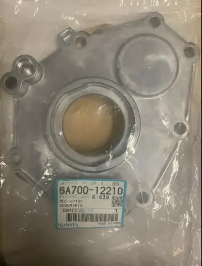 Genuine Kubota Tractor 6A700-12210 / 6C540-12210 PTO Cover. Compatible models: B, BX Series B2630HSD...