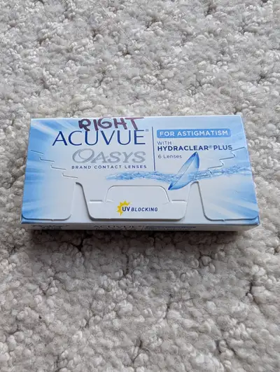 Acuvue Oasys For Astigmatism Contacts, View more