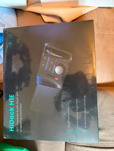 HiDock H1E Audio Dock, View more